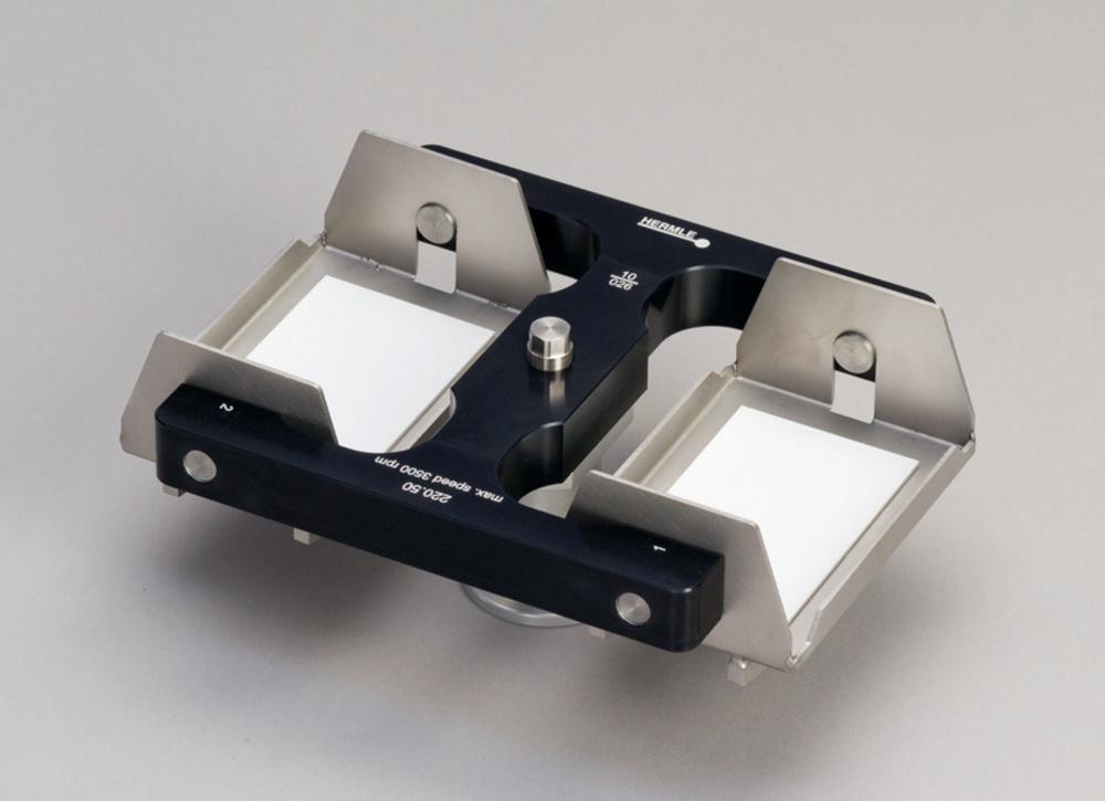 HERMLE Swing-Out Rotor, 2 Places including 2 Carrier No. 606.001 for Microtiter Plates

