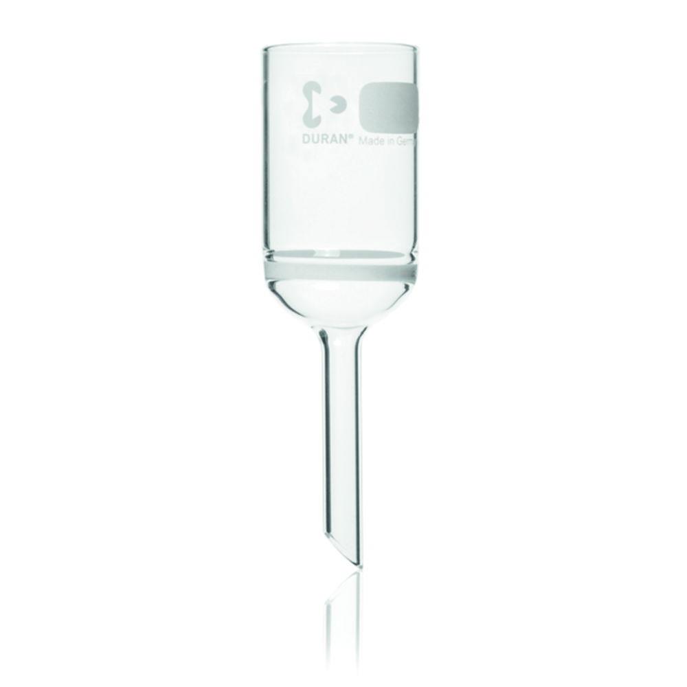 DWK Duran Filter Funnel, 75ml Capacity, 45mm Diameter, Porosity 1