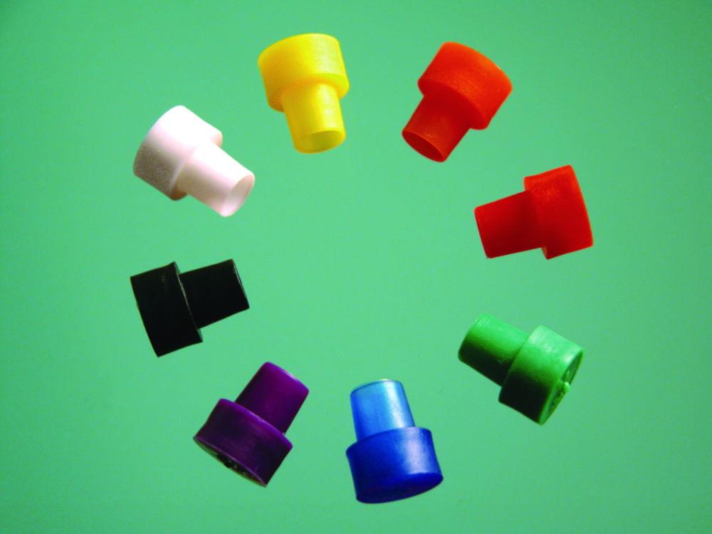 Hilgenberg Closing Caps Signale Orange for NMR Tubes 5mm Pack of 1000