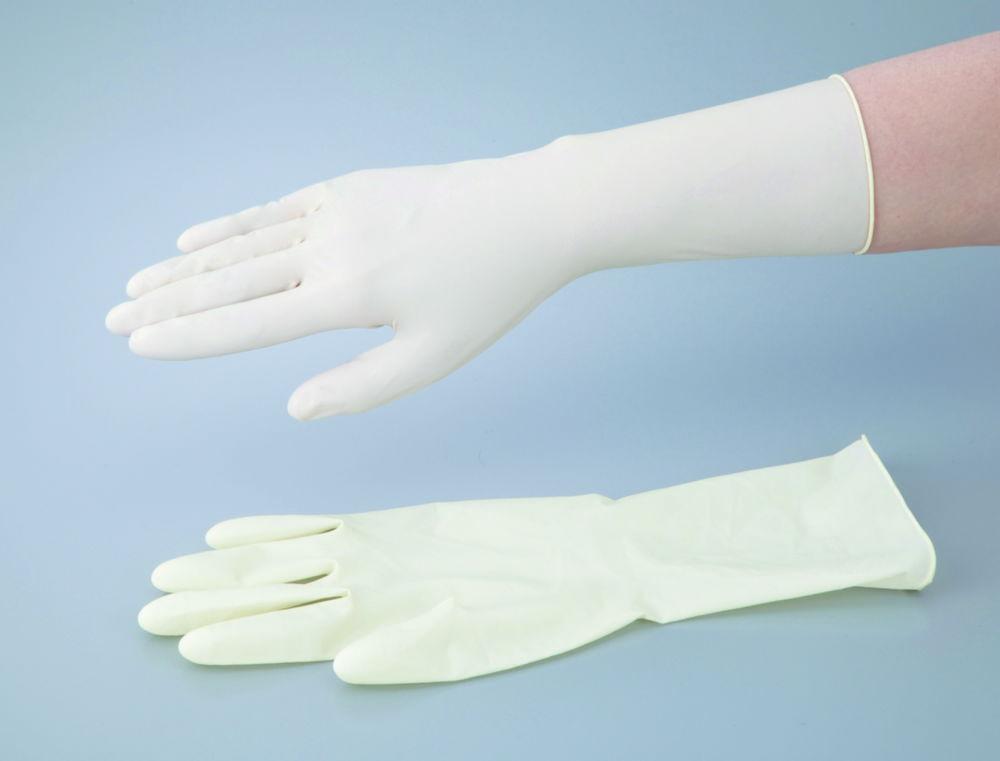 As One ASPURE Latex Gloves, Size S Powder Free, Totally Embossed, Pack of 1000