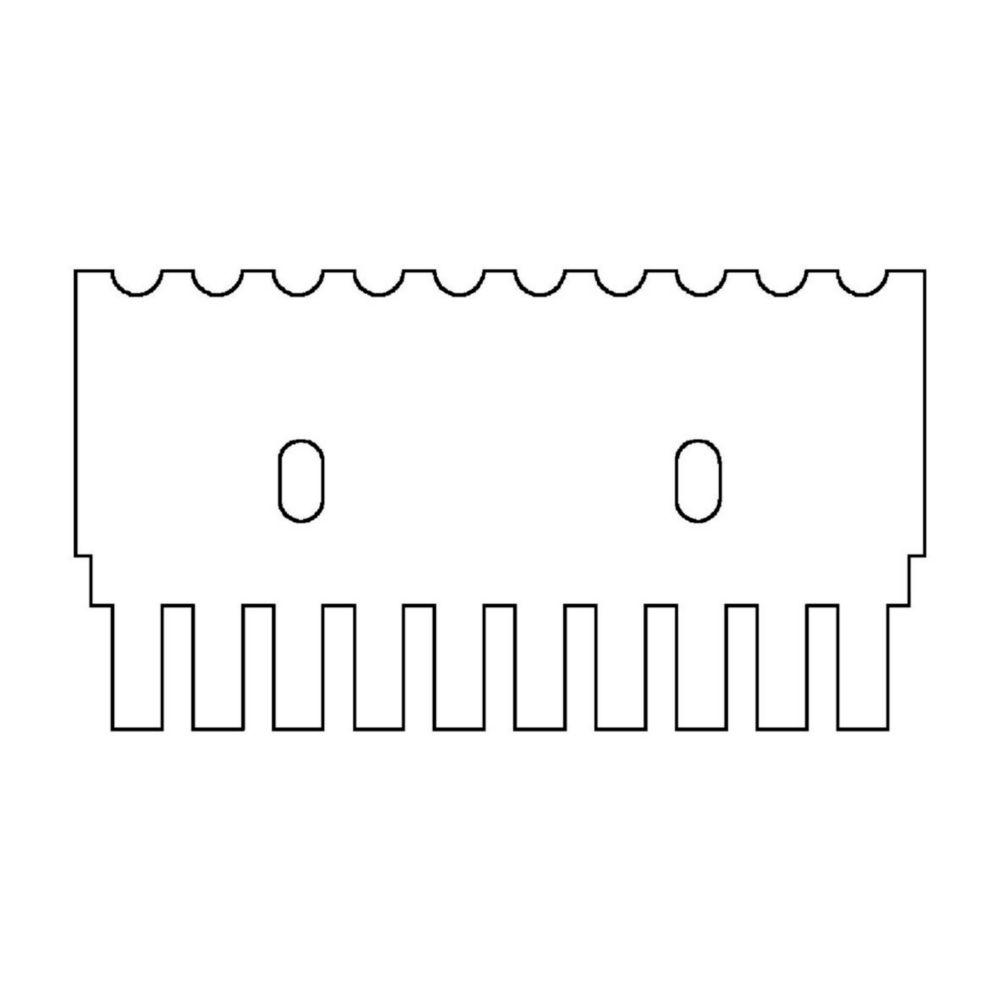 Thistle Scientific Comb 10 Sample, 1 mm Thick