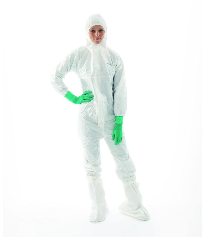 Nitritex BioClean-D Single-Use Overall for Cleanroom PPPE White Sterile with Hood, Model S-BDCHT, Size XL, Pack of 20x1

