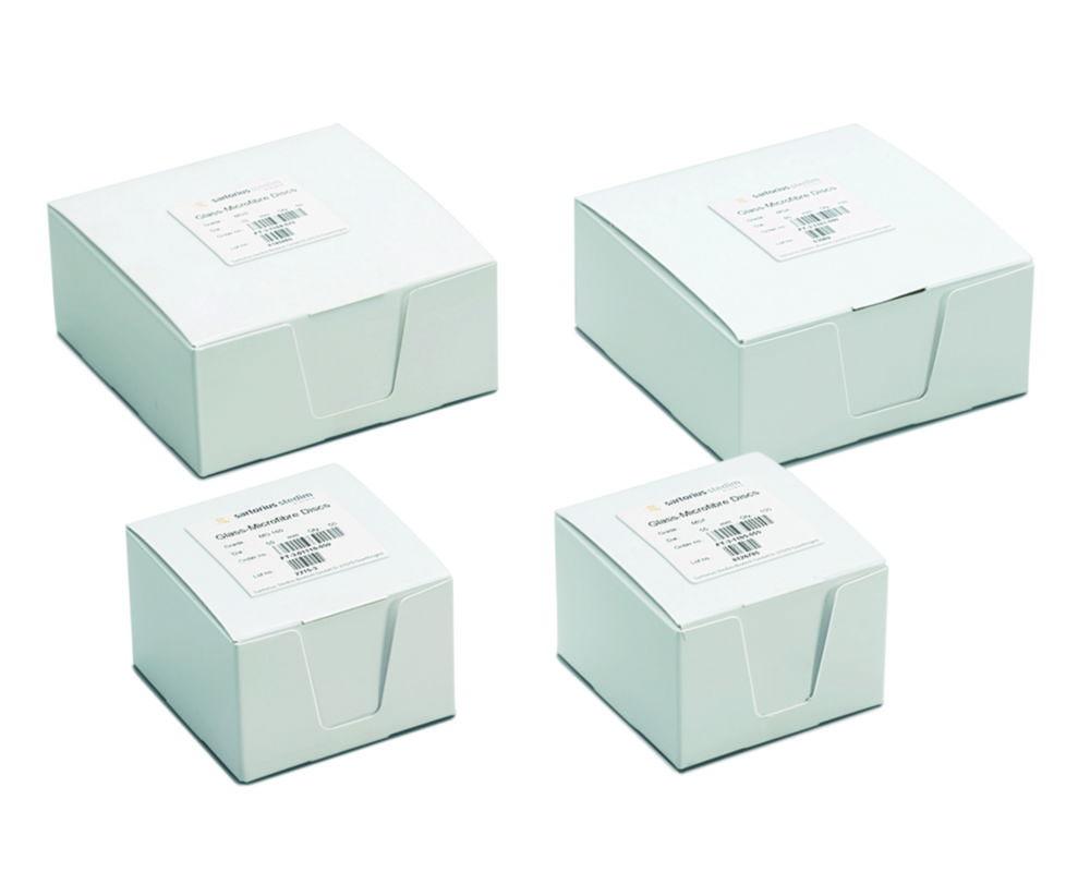 Glass microfibre discs MGC 150 mm, pack of 100