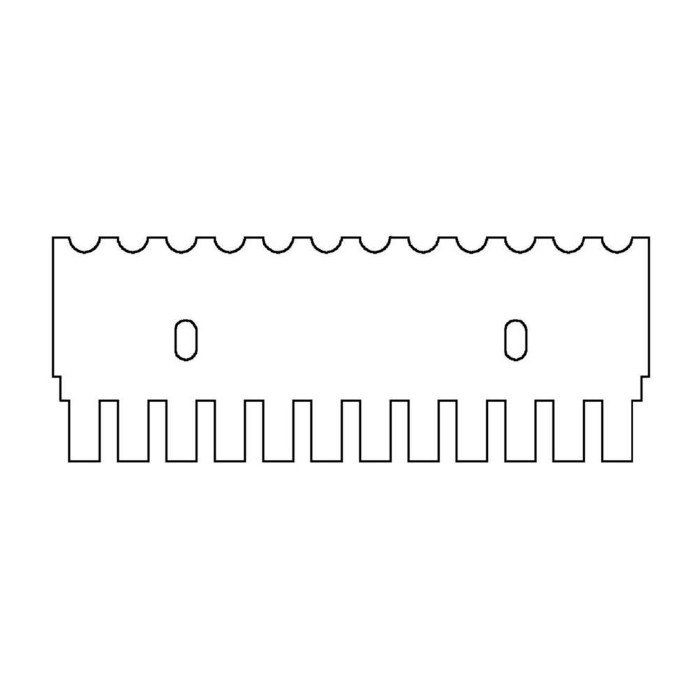 Thistle Scientific Comb 12 Samples, 1 mm Thick