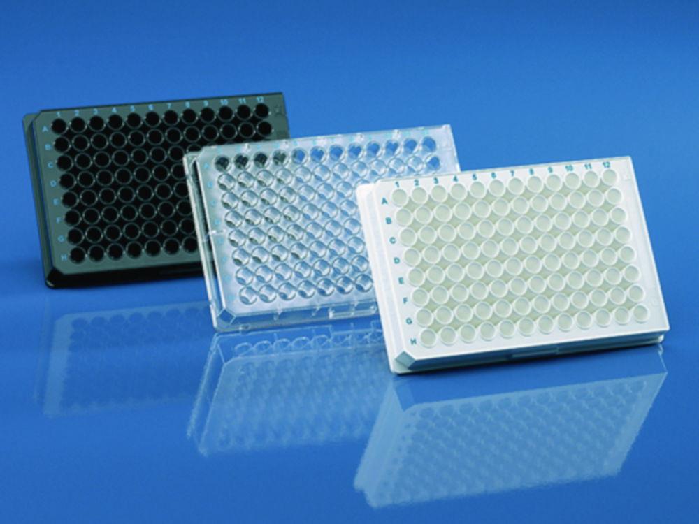 BRAND Microplates HydroGrade 96-Well, PS, Transparent, Standard, U-Bottom, Non-Sterile, Without Lid, Pack of 100