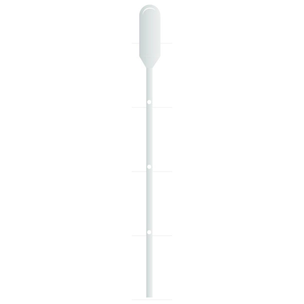 Thermo Samco Transfer Pipets 1.5 mL Sterile, Graduated to 0.3 mL, Individually Wrapped, Pack of 500