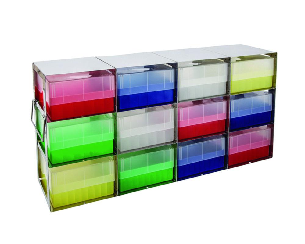 Ratiolab Cryo Rack For Freezer Cabinet, 4x5 Shelves, 566 x 140 x 274 mm

