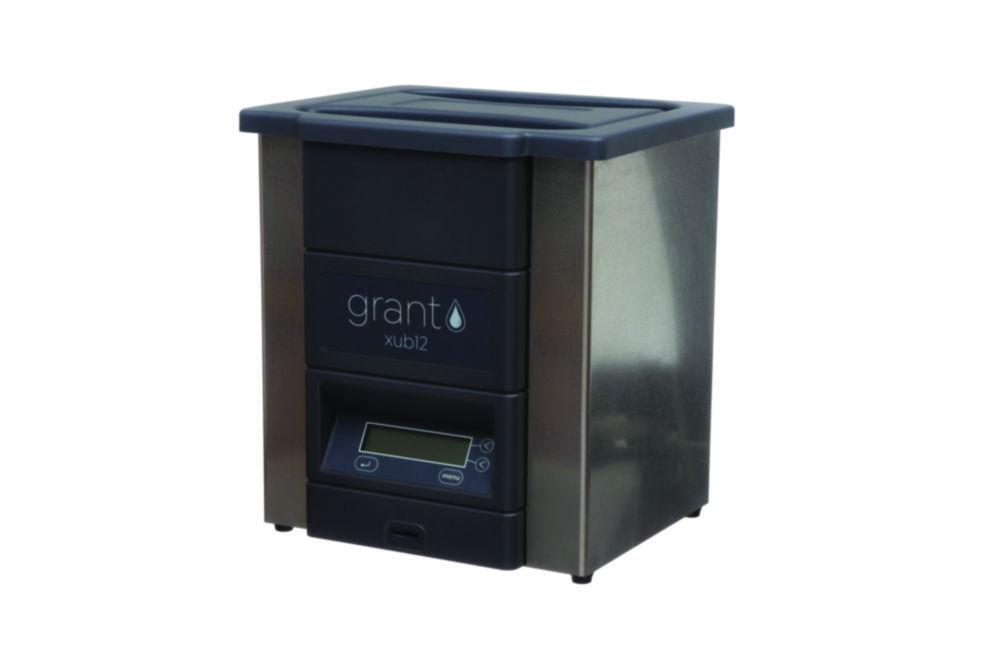 Grant Ultrasonic Bath XUB 12, 12.5 Ltr., 5...70°C, including ABS Lid, Stainless Steel Basket, SD Card