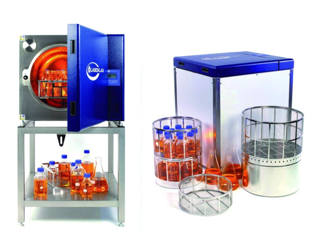 LABOKLAV 195-MV Combi Standard 195 liter capacity, tabletop unit with integrated fast cooling (air cooling)