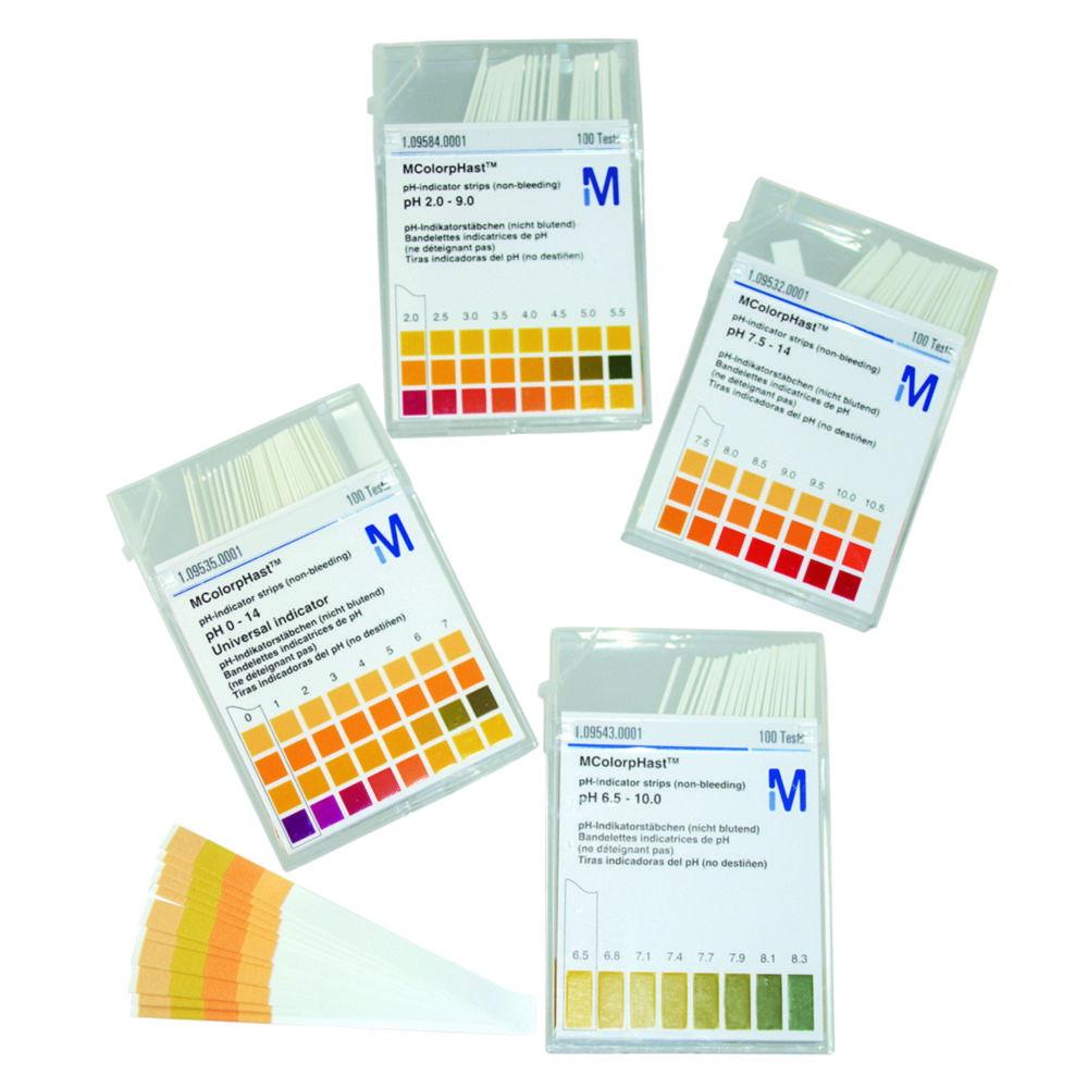 pH indicator strips,11,0 - 13,0 pH,pack of 100