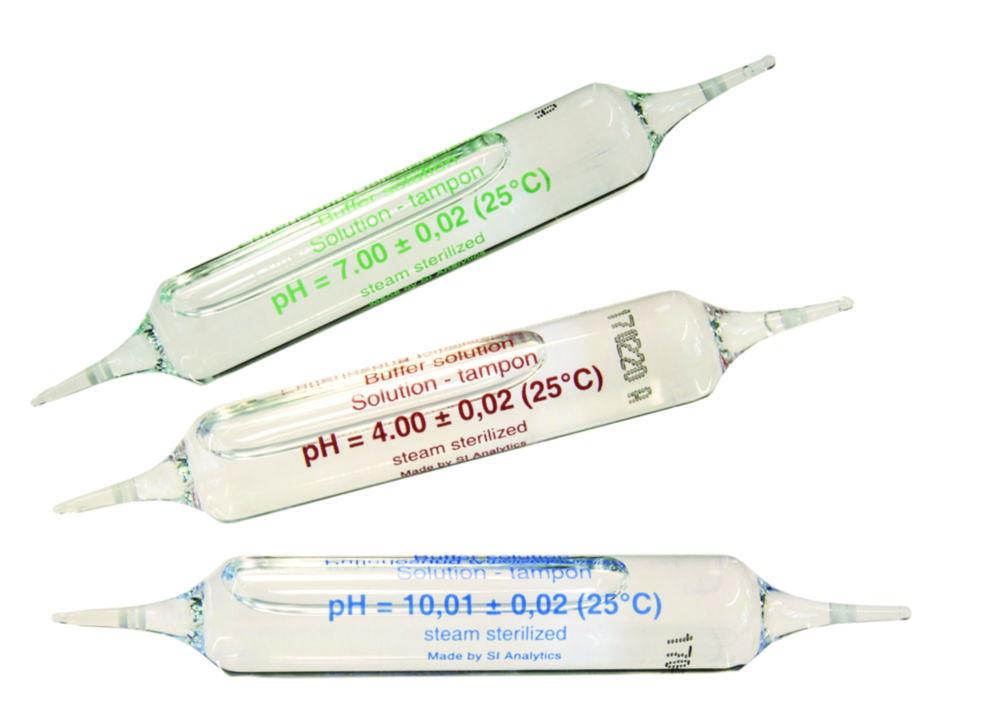 Buffer solutions in FIOLAX® ampoules L 4690 2 x 30 ampoules, buffer solution pH = 4.00 / 7.00, sterilized