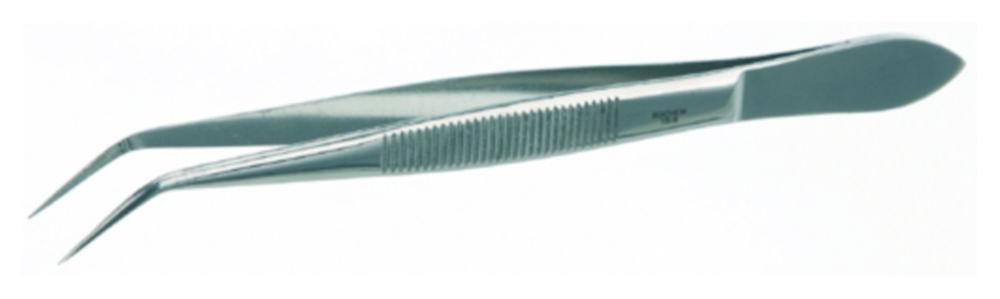 BOCHEM Forceps 145 mm Sharp/Bent, Stainless Steel