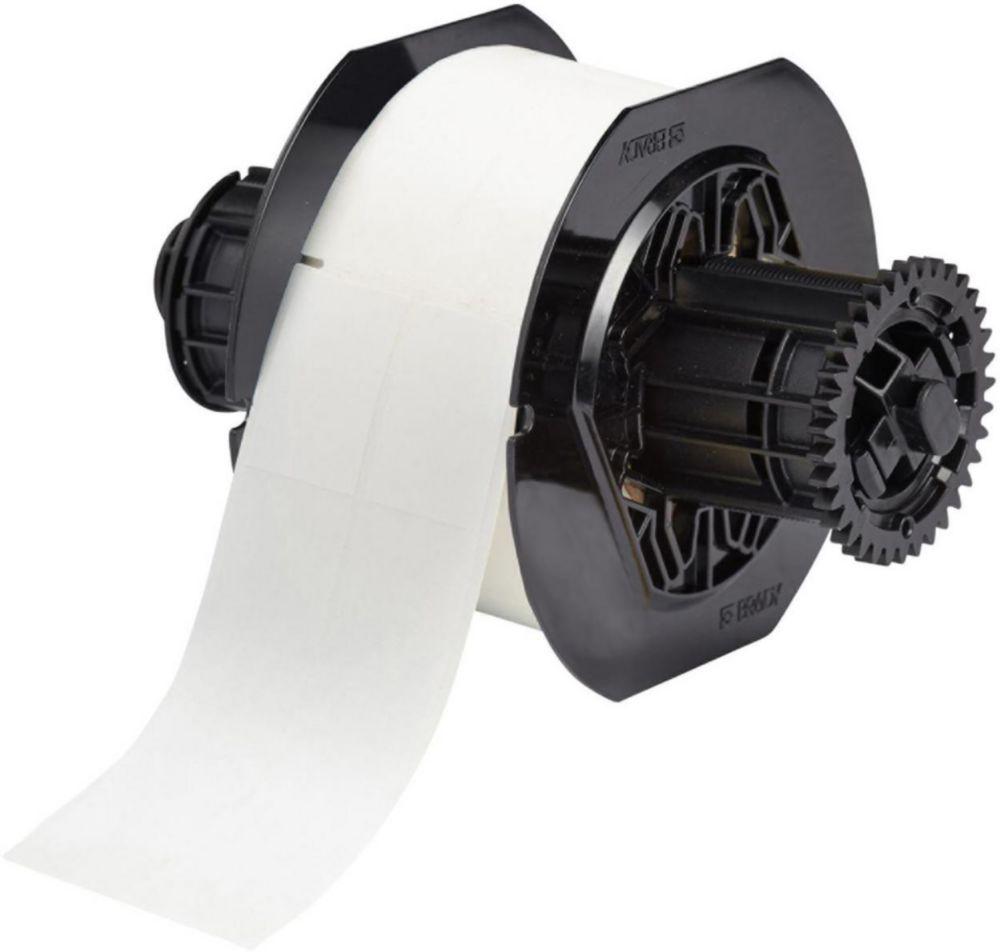 Brady Labels B33-139-461 for Conical and Big Tubes, 25.40 x 133.35 mm, Roll of 650 pcs