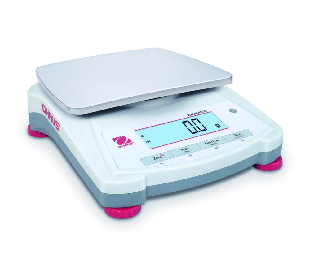 Ohaus Navigator NVT1601M Portable Balance – 600 g x 0.5 g, 230 x 174 mm Weighing Plate