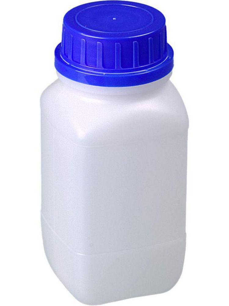 Bürkle Wide Mouth Bottles, 500 ml HDPE, with Screw Cap