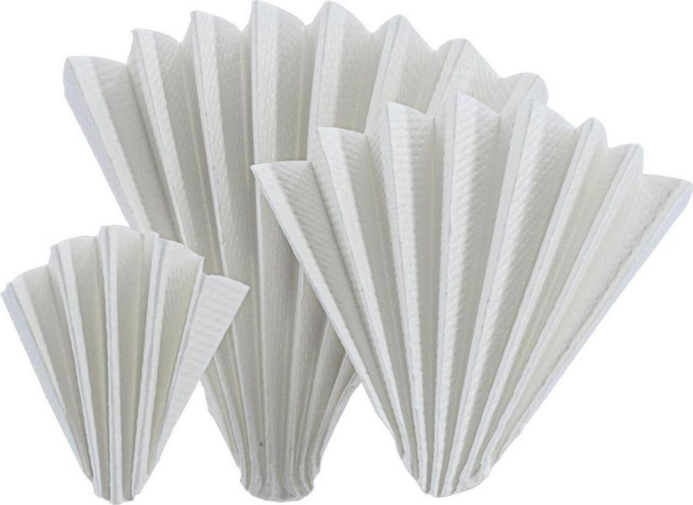 Macherey-Nagel Filter Papers Folded MN 614, 1/4, 150 mm, Pack of 100

