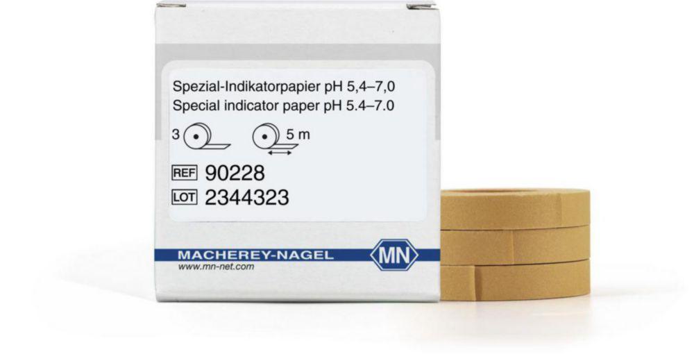 Macherey-Nagel Special Indicator Paper pH 5.4-7.0 Refill, Pack of 3 Rolls

