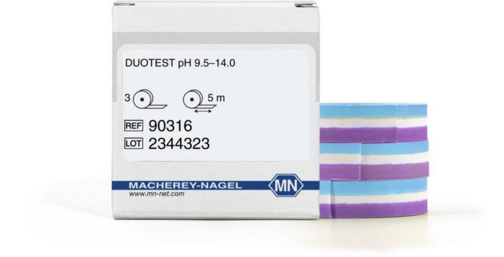 Macherey-Nagel DuoTest Indicator Paper pH 9.5-14.0, Pack of 3 Refill Pack

