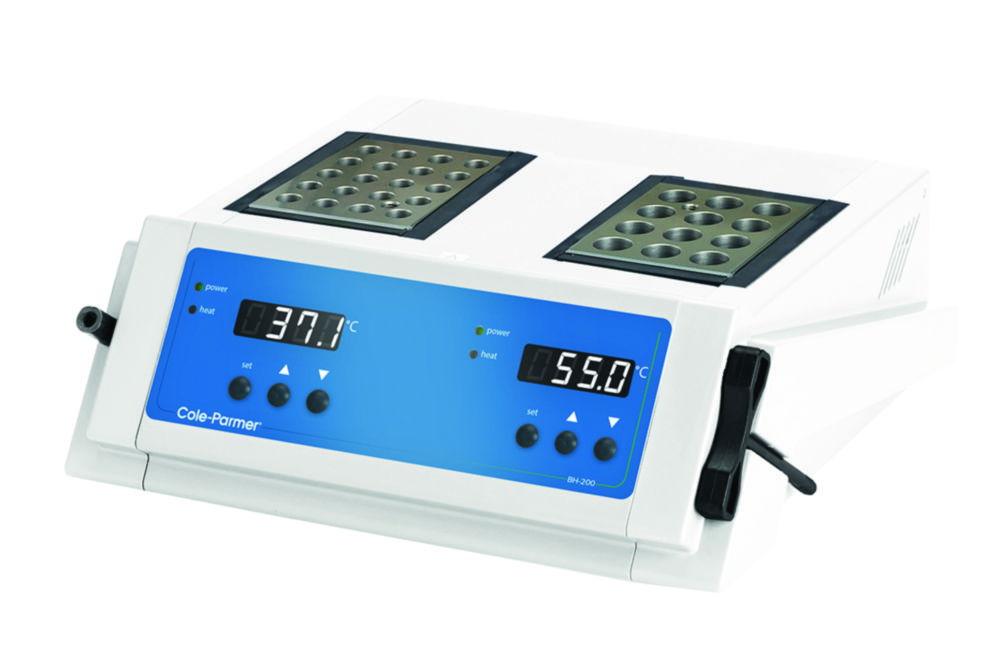 Cole-Parmer Dual Control Digital 2-Block Heater 130°C, 230 VAC


