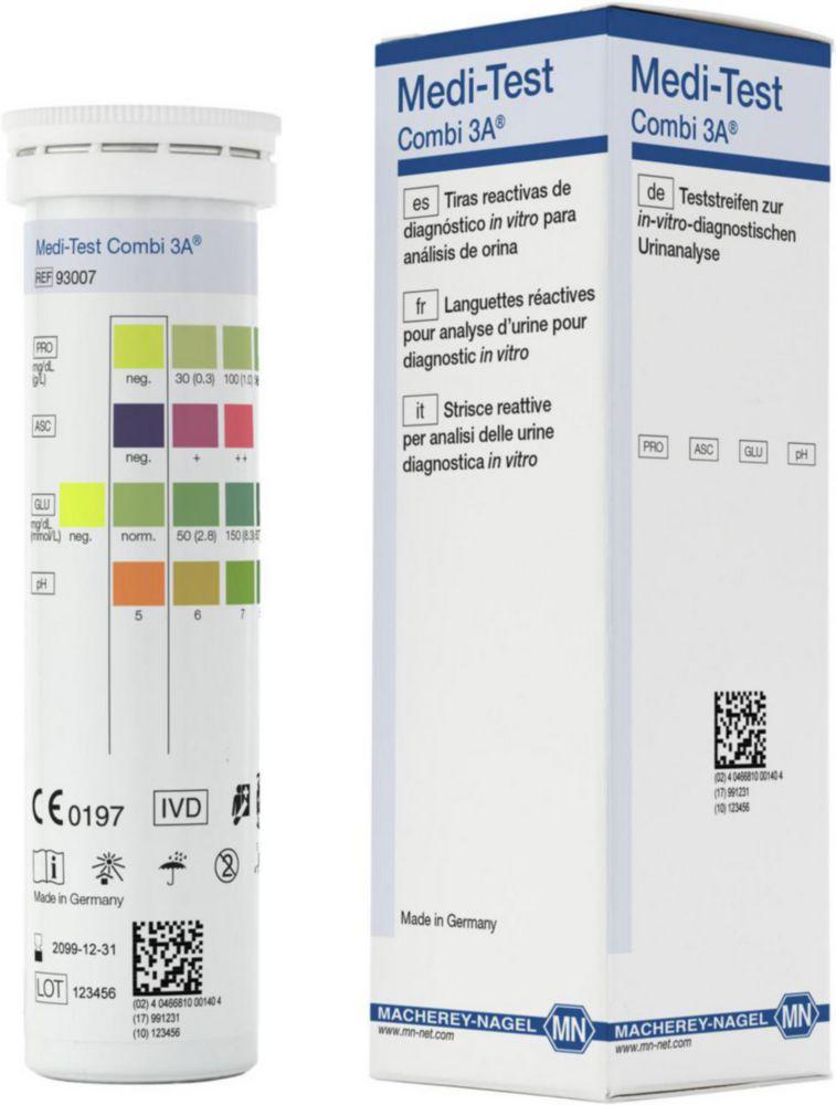 Macherey-Nagel MEDI-TEST Combi 3 A Pack of 50 Strips

