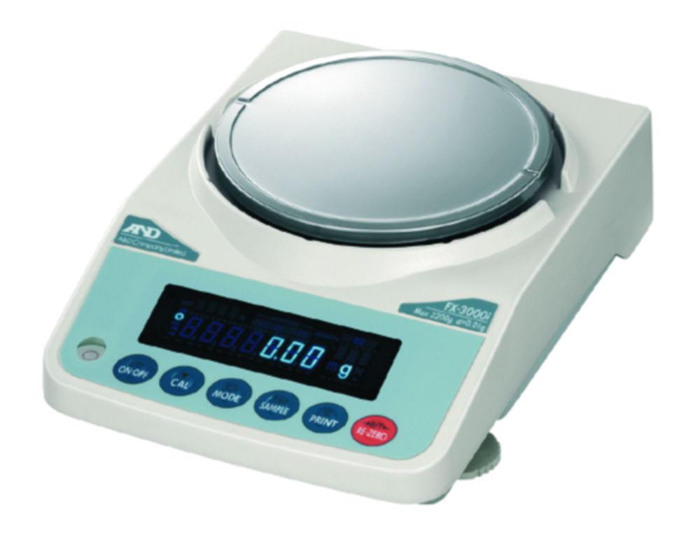A&D Precision Balance FX-1200i 1220 g / 0.01 g, Weighing Pan 130 mm Ø
