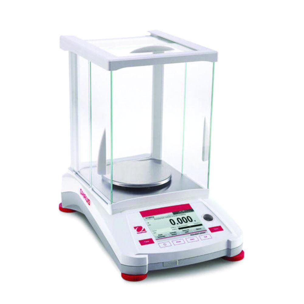 Precision balance Adventurer® AX223/E 220 g / 1 mg, external calibration weighing plate dia. 130mm