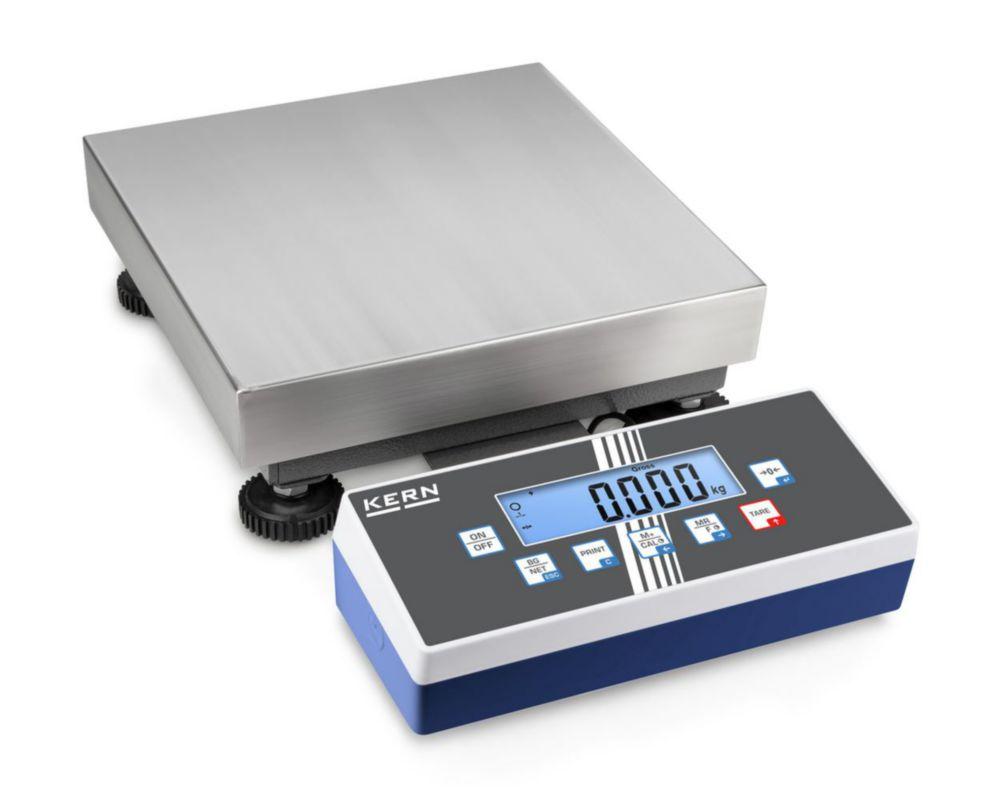 Kern Platform Scale EOC 10K-3, 15/6 kg / 25 g Dual Range, Weighing Plate 300 x 300 mm