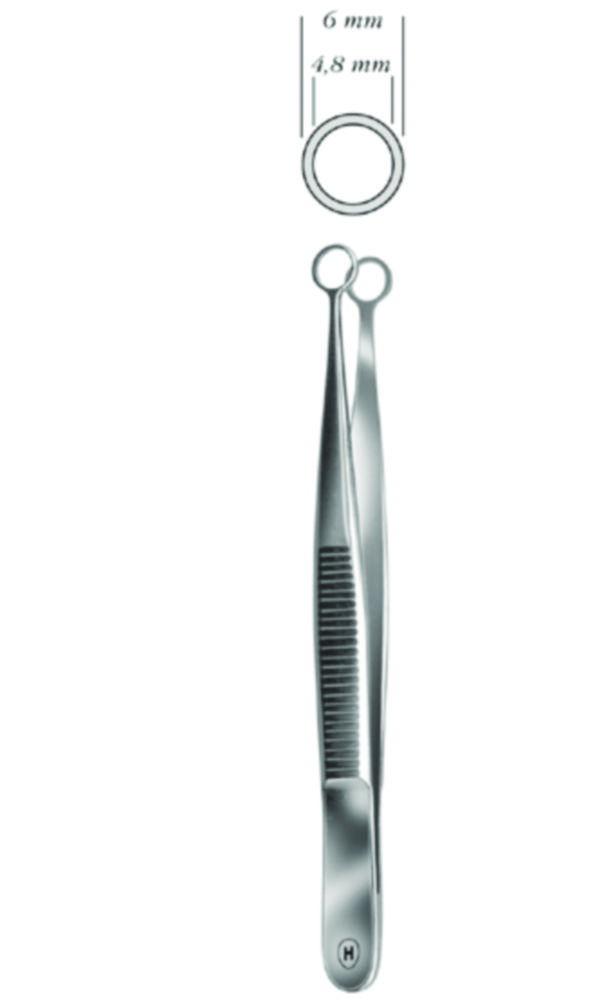 Karl Hammacher Drum Forceps for Tissue and Tumours Length 90mm No. 1

