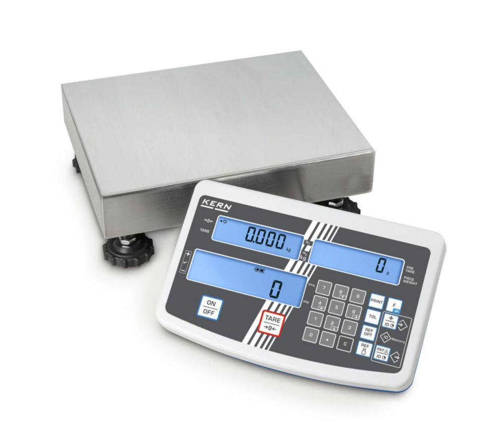 Kern Counting Scale IFS 6K-3M, 36 kg / 12 g, Dual Range, Calibratable Weighing Plate 300x240x110 mm