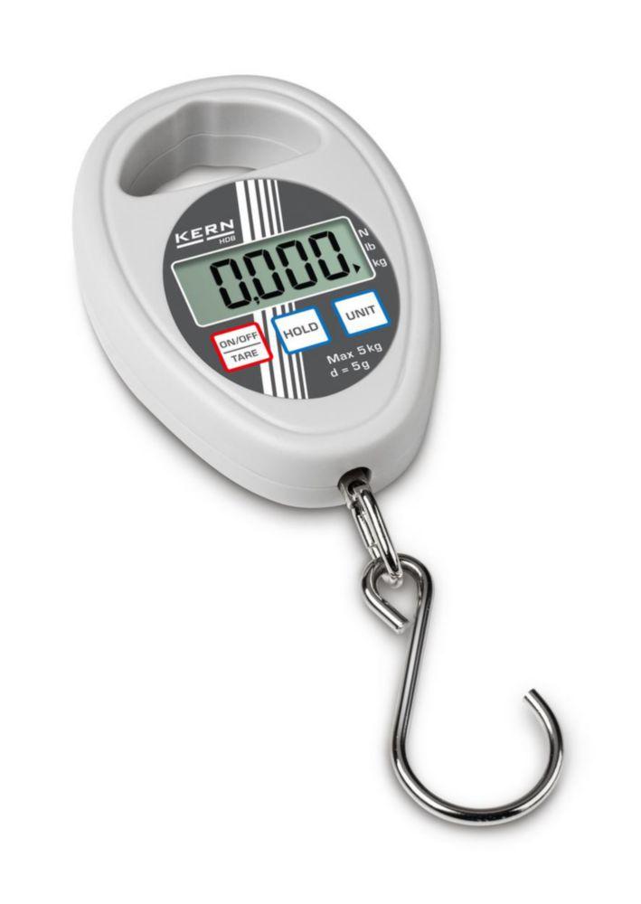 Kern Electronic Hanging Balance HDB 10K10N, 10 kg / 10 g, Including 2x 1.5 V Batteries AAA

