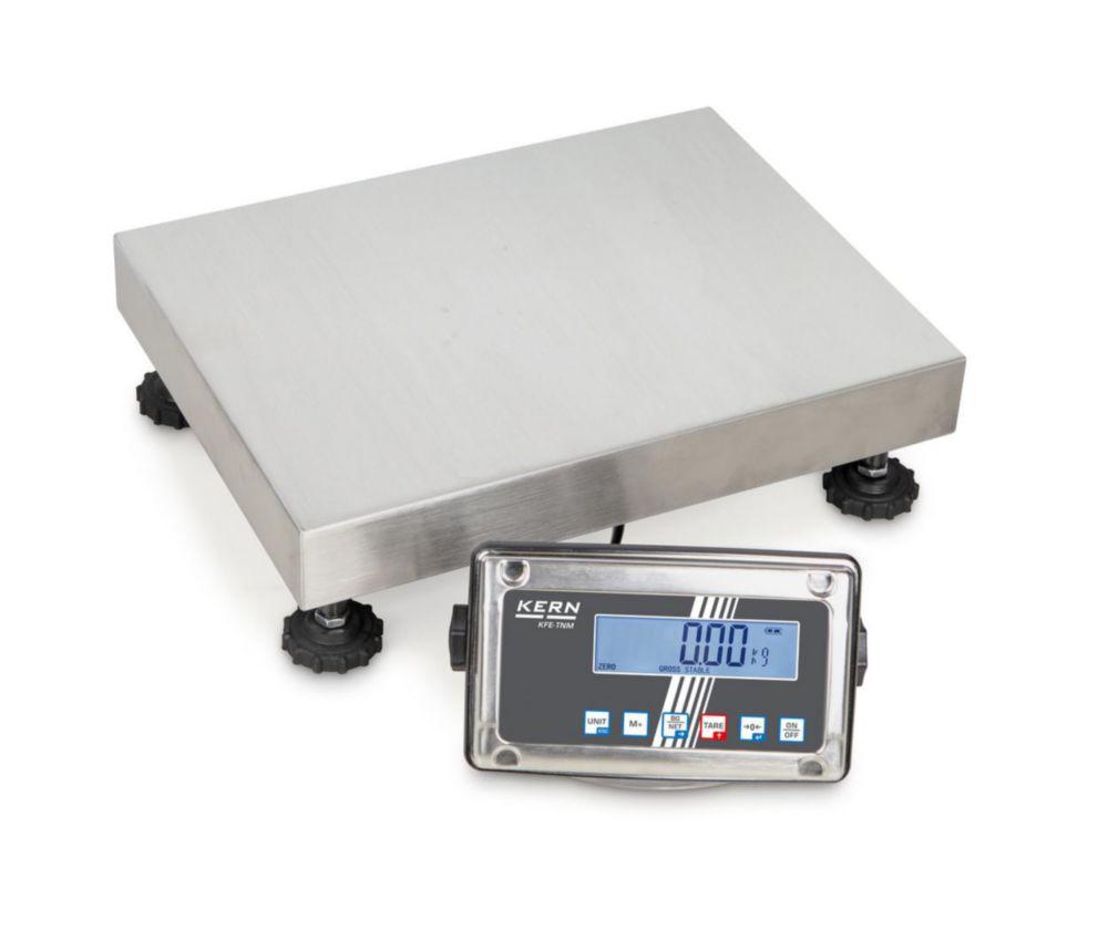 Kern Platform Scale SFE, 10K-3LNM, 15 kg / 5 g, Calibratable Weighing Plate 400×300 mm