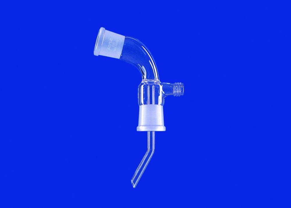 Lenz-Laborglas Adapters for Distilling Receivers to Bredt, Socket Lateral 14/23, Socket Down 19/26

