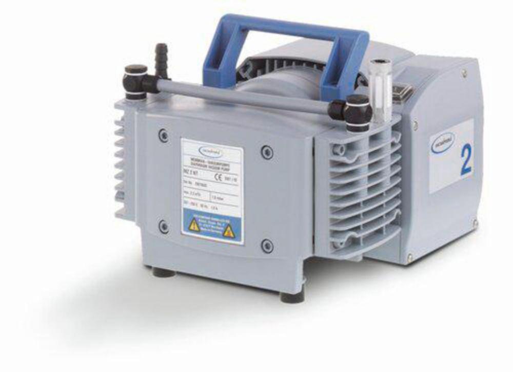 Vacuubrand MZ 2 NT Diaphragm Pump, Two-Stage, 230 V, 50 Hz with Swiss Plug

