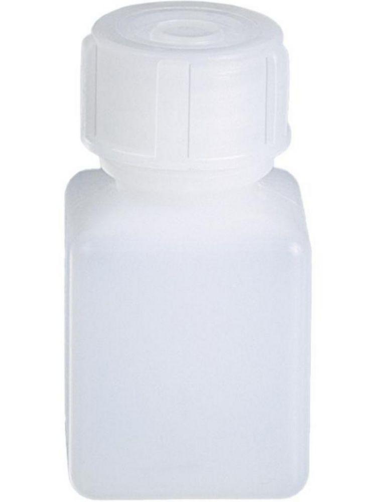Bürkle EH-Square Bottle 20 ml, HDPE, Square, Floor Plan with Lid