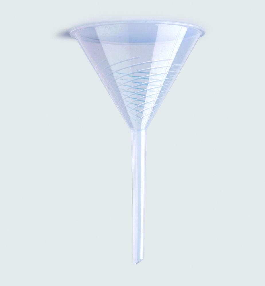 LLG Laboratory Funnel Ø 120 mm PP, with Rib, Pack of 10

