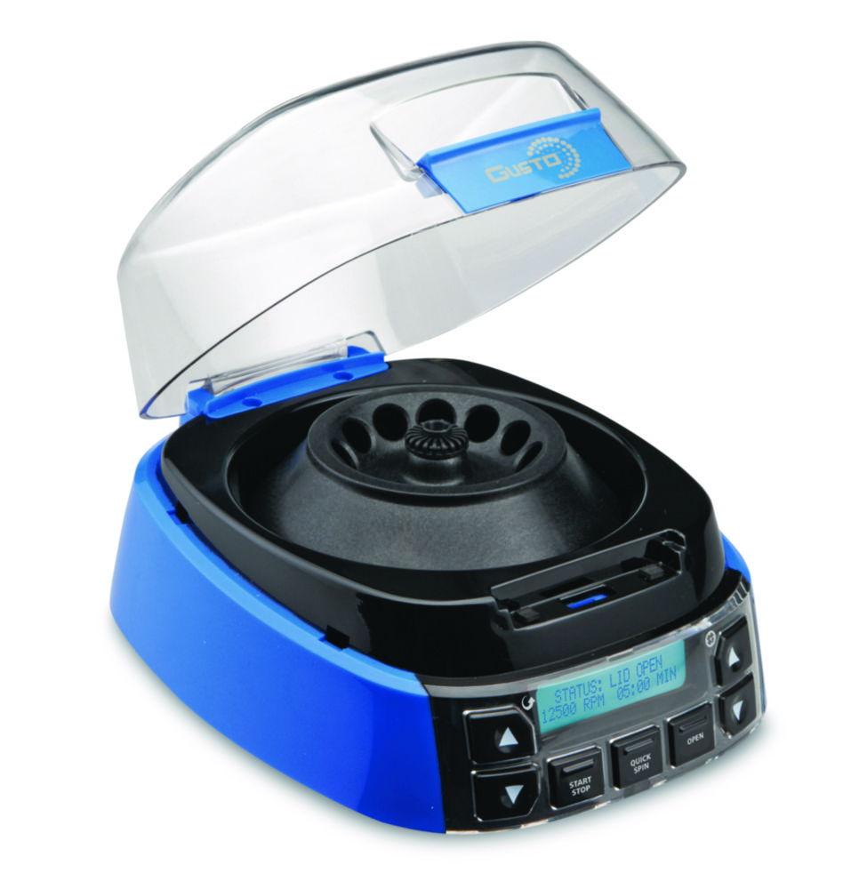 Heathrow Scientific High-Speed Mini Centrifuge Gusto, Up to 12,500 RPM, 100-240 V, 50/60 Hz