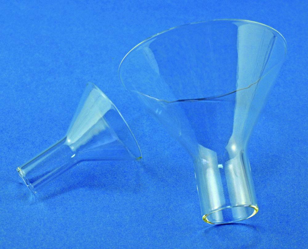 Hecht Powder Funnel 120 mm Ø Soda-Lime Glass
