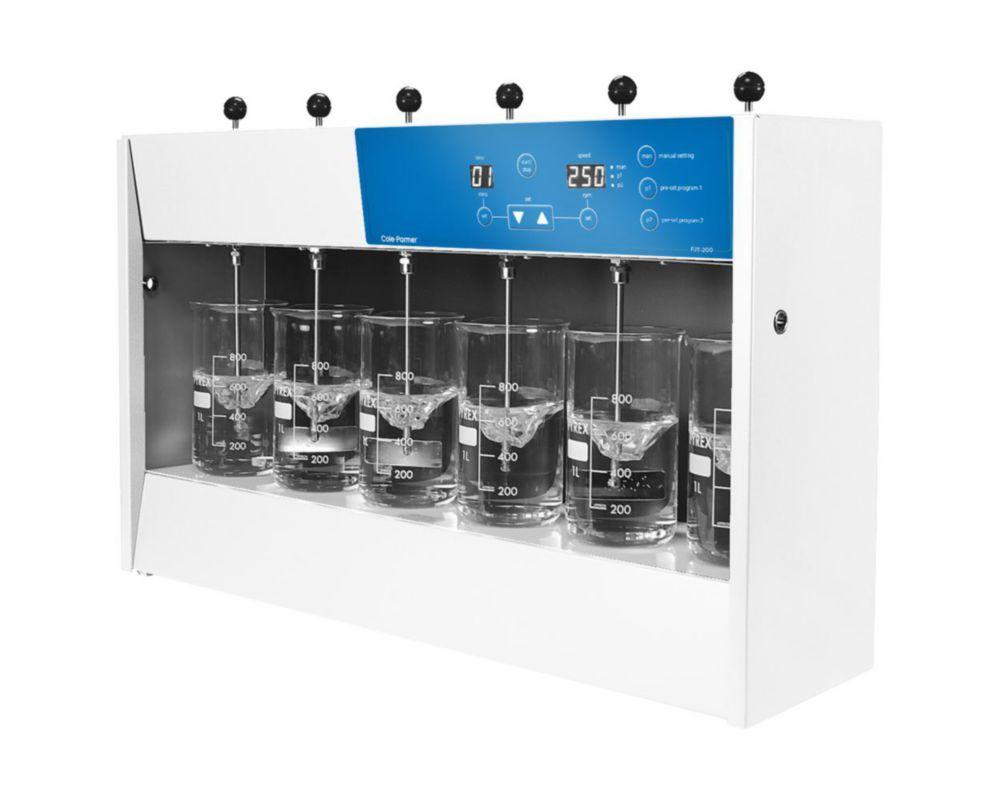 Cole-Parmer Flocculation Jar Tester, 6-place 230 VAC, 50 Hz

