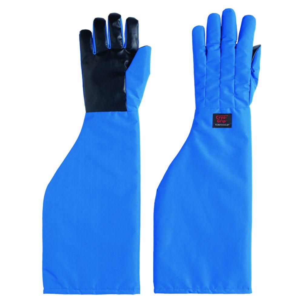 Cryo.Expert Cryo-Grip Gloves – Size L, Shoulder Length, with Cuff, Waterproof, Pair
