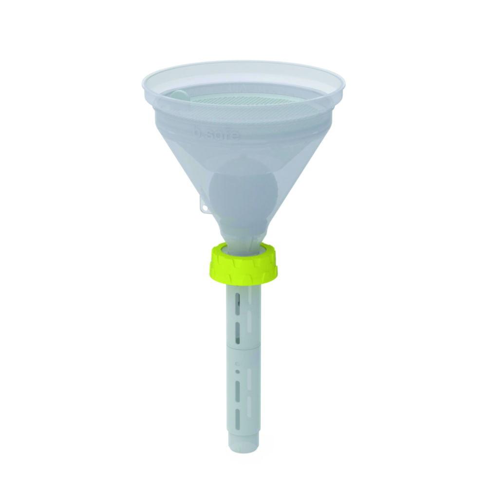 Bohlender b.safe Funnel 180 S 50 – Ø 180 mm, White, Static‑Dissipative PE‑EX Option