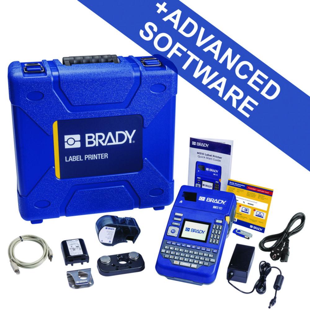 Brady Set M510-KIT-EU-BWS for Portable Label Printers EU with Brady Workstation Suite