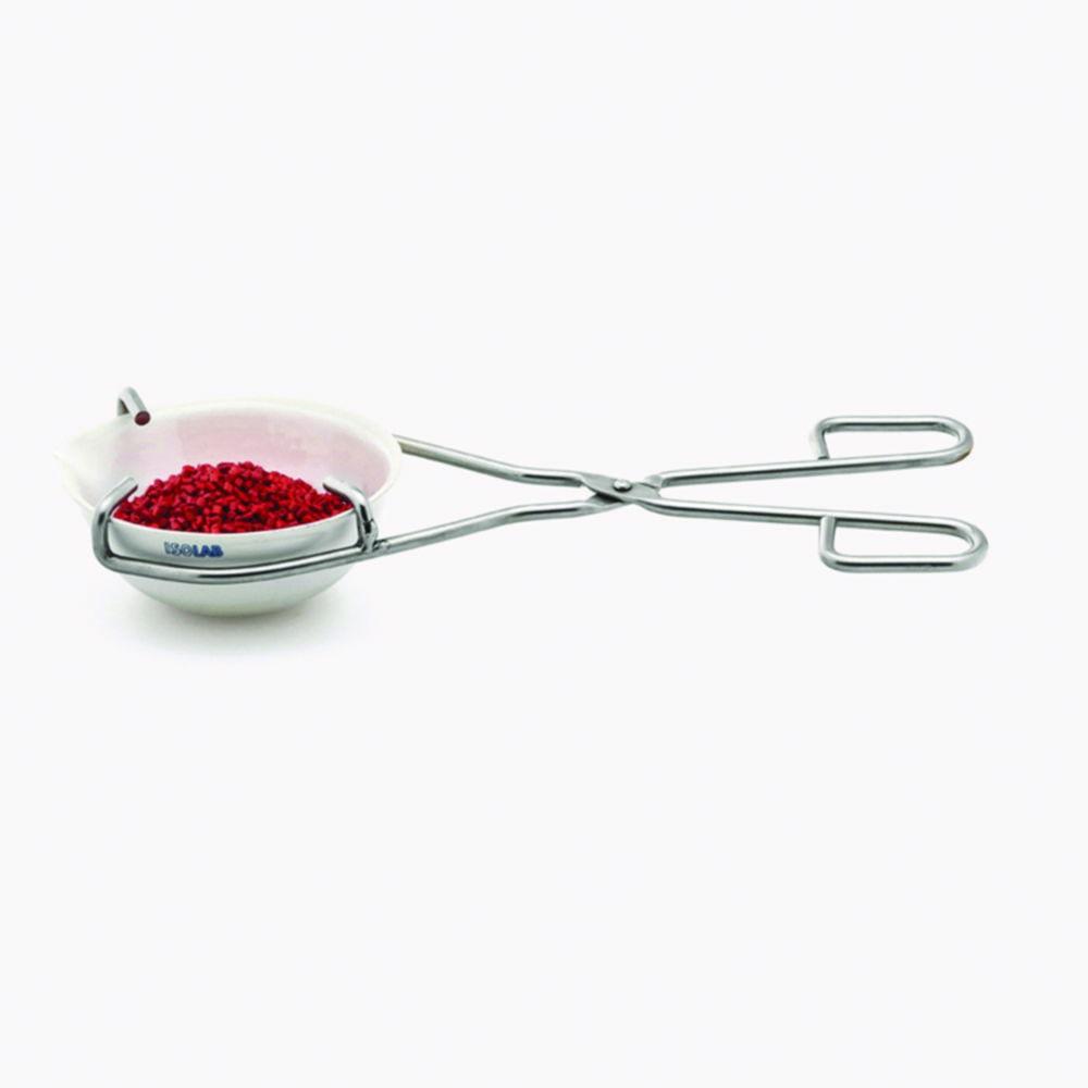 ISOLAB Laborgeräte  Evaporating Dish Tong (280 mm, Stainless Steel)