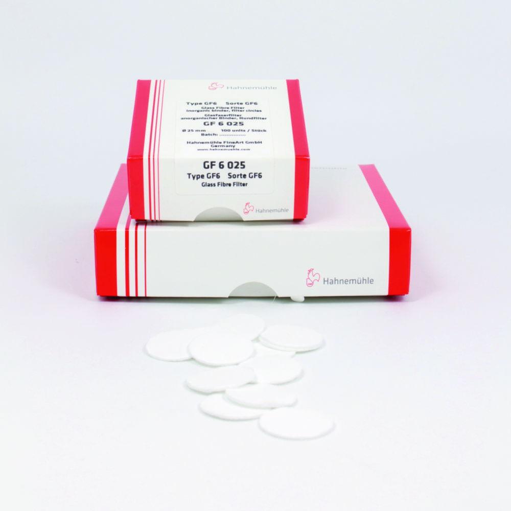 Hahnemühle Glass Microfibre Filter GF10, 47 mm, With Organic Binder, 70 g/m², Pack of 100