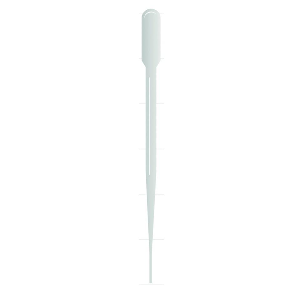Thermo Samco Transfer Pipets 5 mL Non-Sterile Blood Bank Pipet Standard Bulb, 6-inch, Pack of 500