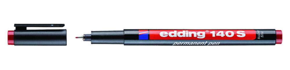 Edding OHP-Pens, 140/S Permanent Red, 0.3 mm Line Width

