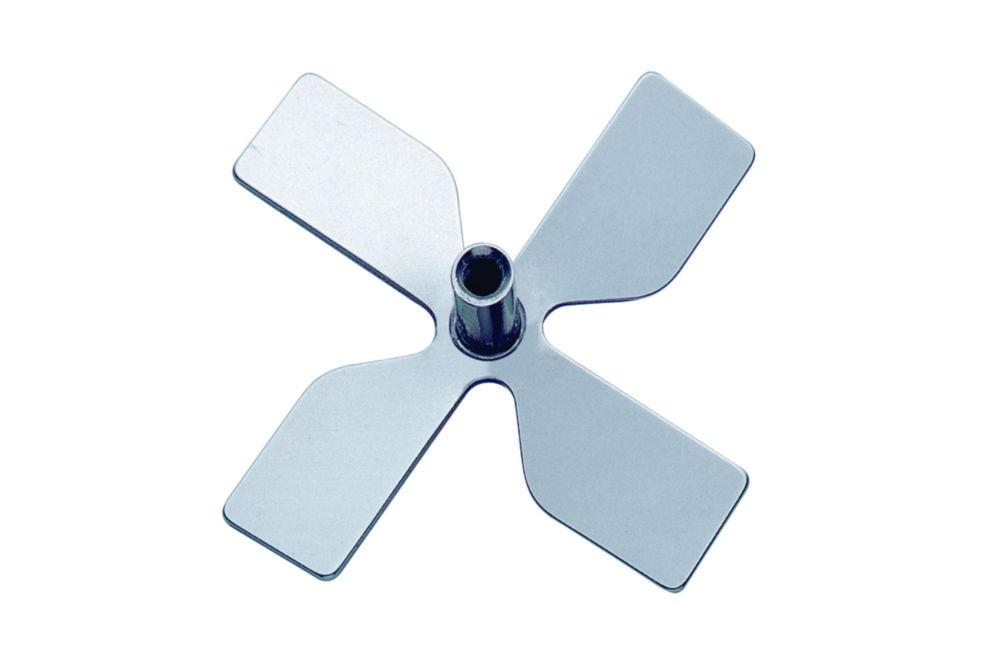 Apollo Paddles, 4 Blade Propeller Paddle 70mm Ø, Angled, Stainless Steel, with M6 Thread