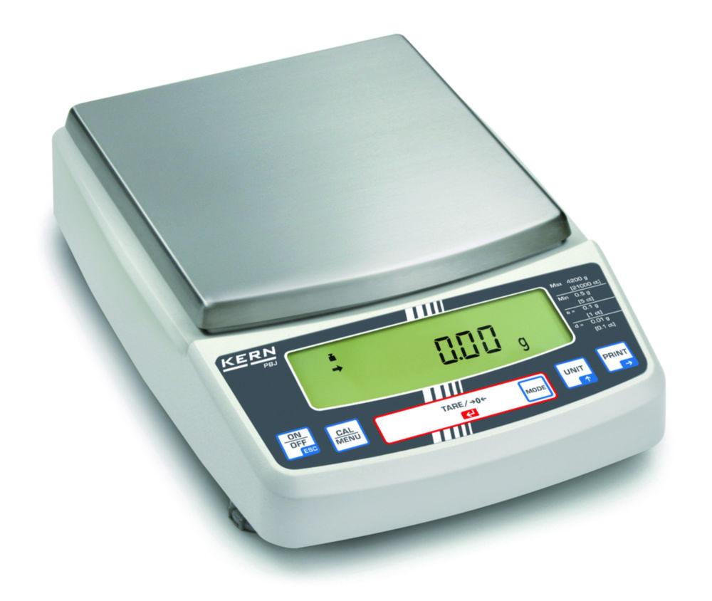 Kern Precision Balance PBJ 4200-2M, 4200g / 0.01g, Calibratable Weighing Pan 170 x 180 mm

