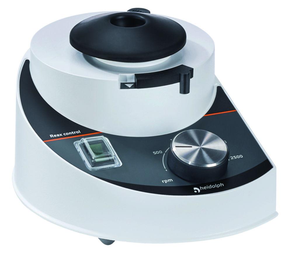 Heidolph Test Tube Shakers REAX Control, with Small Attachment Plate, Shaking Frequency: 0 - 2400 RPM with Electronic Speed Controller