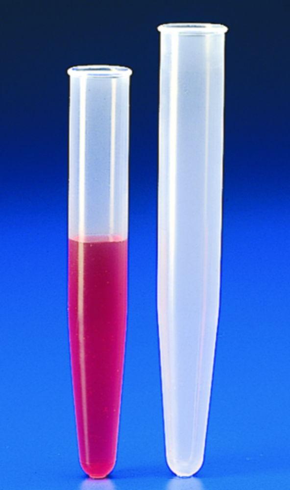 Kartell Centrifuge Tubes, 15 ml, 18x120 mm, PP, Cylindrical, Pack of 500