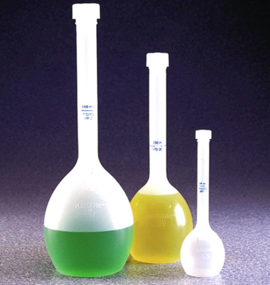 Thermo Nalgene Volumetric Flask 50 mL PP Class B with Screw Cap